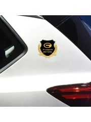Металлическая эмблема на автомобиль "TRUMPCHI" самоклеящаяся